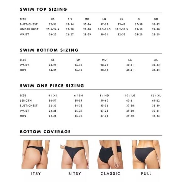 L*Space Terry Bikini Set Dax Top Lennox Bottom Tangy NWOT Sz XS - Picture 11 of 11